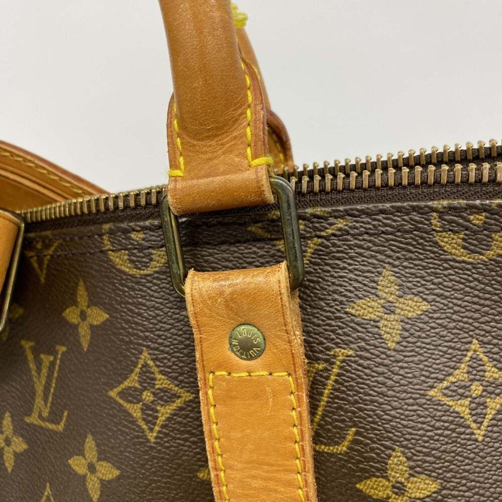 LOUIS VUITTON Authentic Brown Monogram Boston Bag - Picture 14 of 15